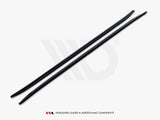 Side Skirts Diffusers compatible with BMW 7 Long F02