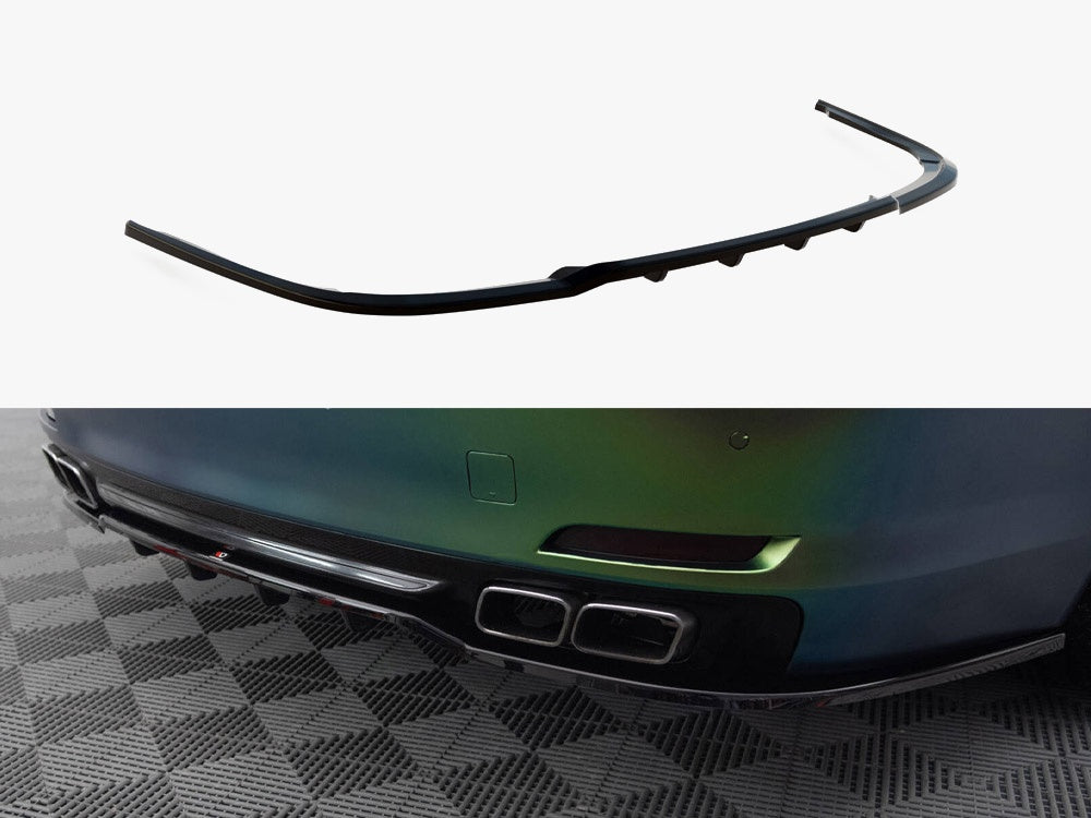 Central Rear Splitter (Vertical Bars) compatible with BMW 7 F01