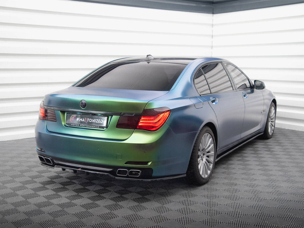 Central Rear Splitter (Vertical Bars) compatible with BMW 7 F01