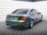 Central Rear Splitter (Vertical Bars) compatible with BMW 7 F01