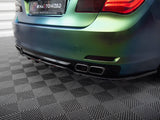 Central Rear Splitter (Vertical Bars) compatible with BMW 7 F01