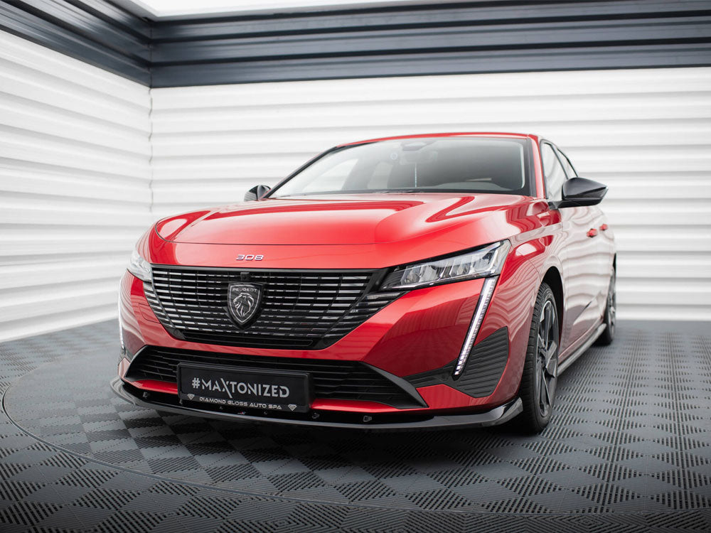 Front Splitter V.1 compatible with Peugeot 308 Mk3