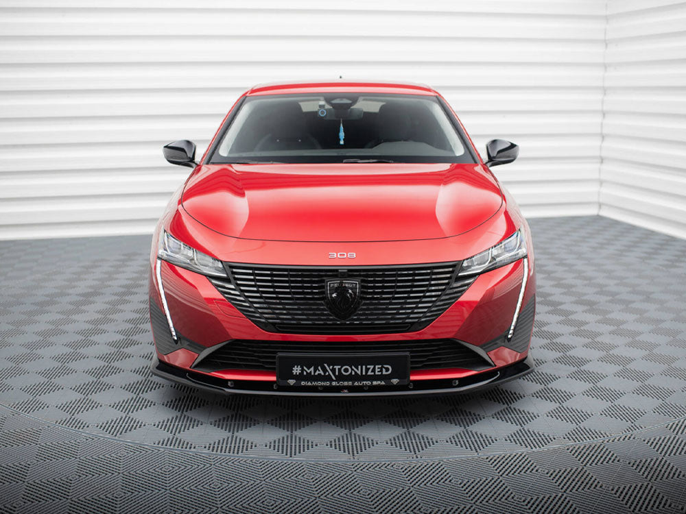 Front Splitter V.1 compatible with Peugeot 308 Mk3