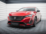 Front Splitter V.2 compatible with Peugeot 308 Mk3