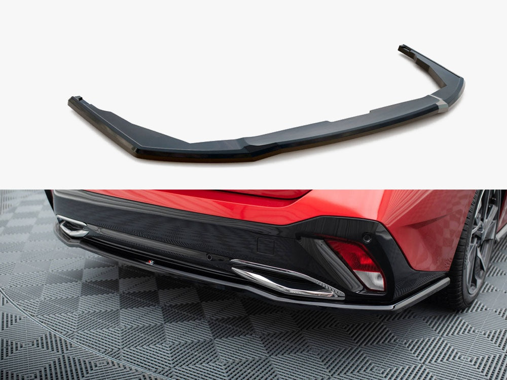 Central Rear Splitter compatible with Peugeot 308 Mk3