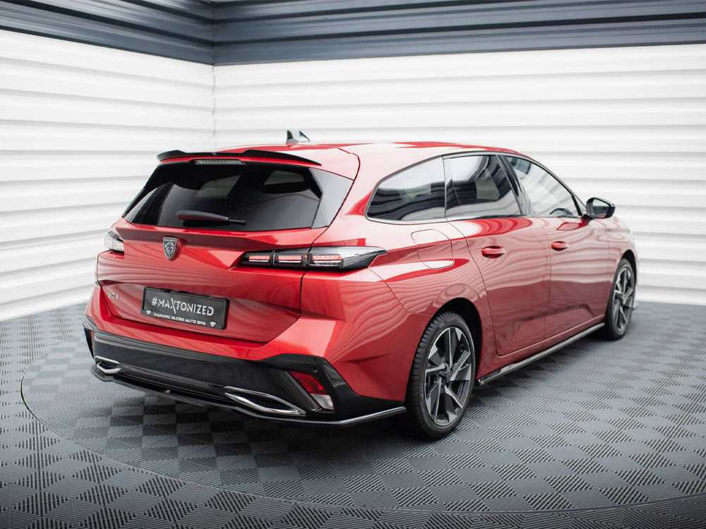 Central Rear Splitter compatible with Peugeot 308 Mk3