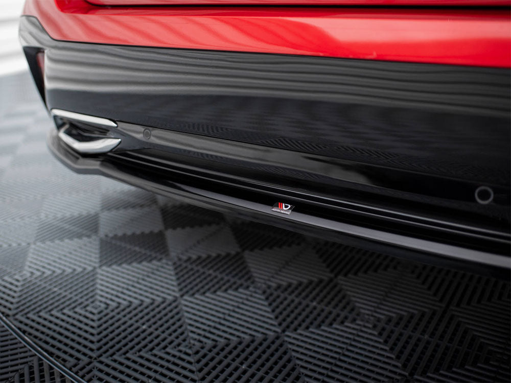 Central Rear Splitter compatible with Peugeot 308 Mk3