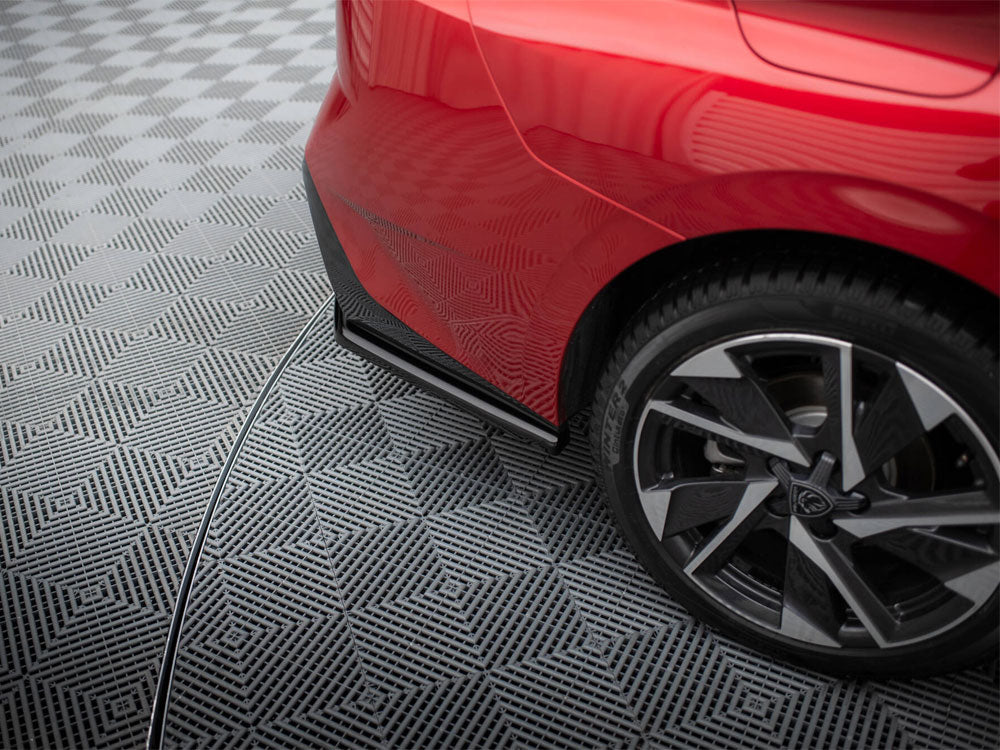 Central Rear Splitter compatible with Peugeot 308 Mk3