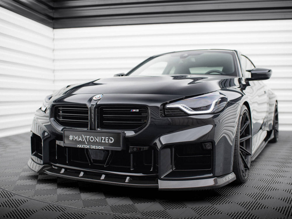 Carbon Fiber Front Splitter V.2 compatible with BMW M2 G87