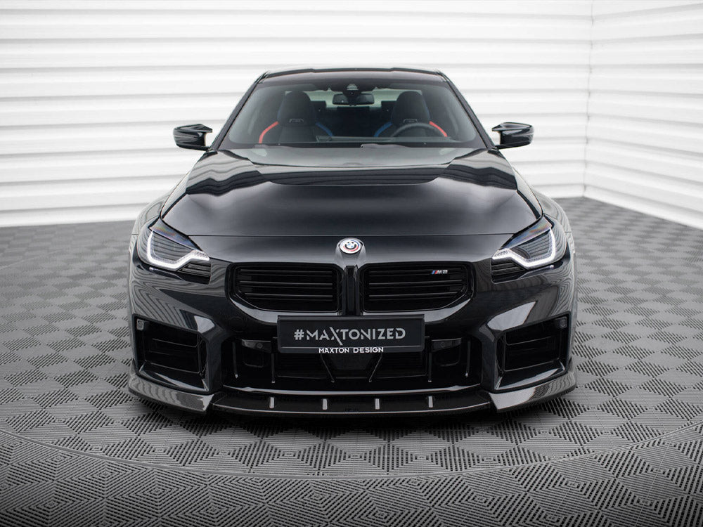 Carbon Fiber Front Splitter V.2 compatible with BMW M2 G87