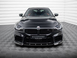 Carbon Fiber Front Splitter V.2 compatible with BMW M2 G87