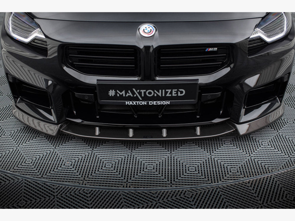 Carbon Fiber Front Splitter V.2 compatible with BMW M2 G87