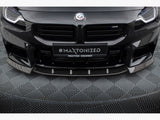 Carbon Fiber Front Splitter V.2 compatible with BMW M2 G87