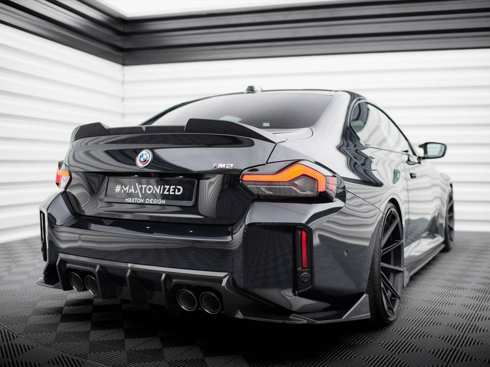 Carbon Fiber Tailgate Spoiler compatible with BMW M2 G87 / M240i / 2 M-Pack / 2 Standard G42