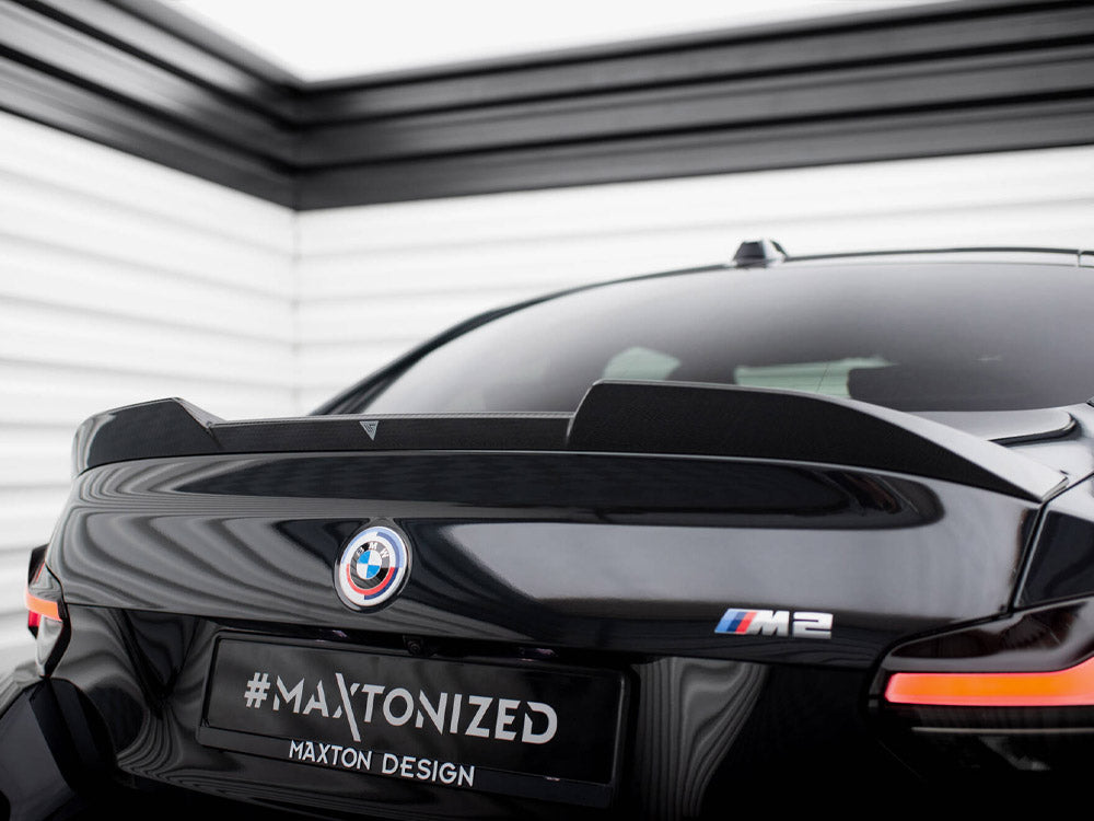 Carbon Fiber Tailgate Spoiler compatible with BMW M2 G87 / M240i / 2 M-Pack / 2 Standard G42
