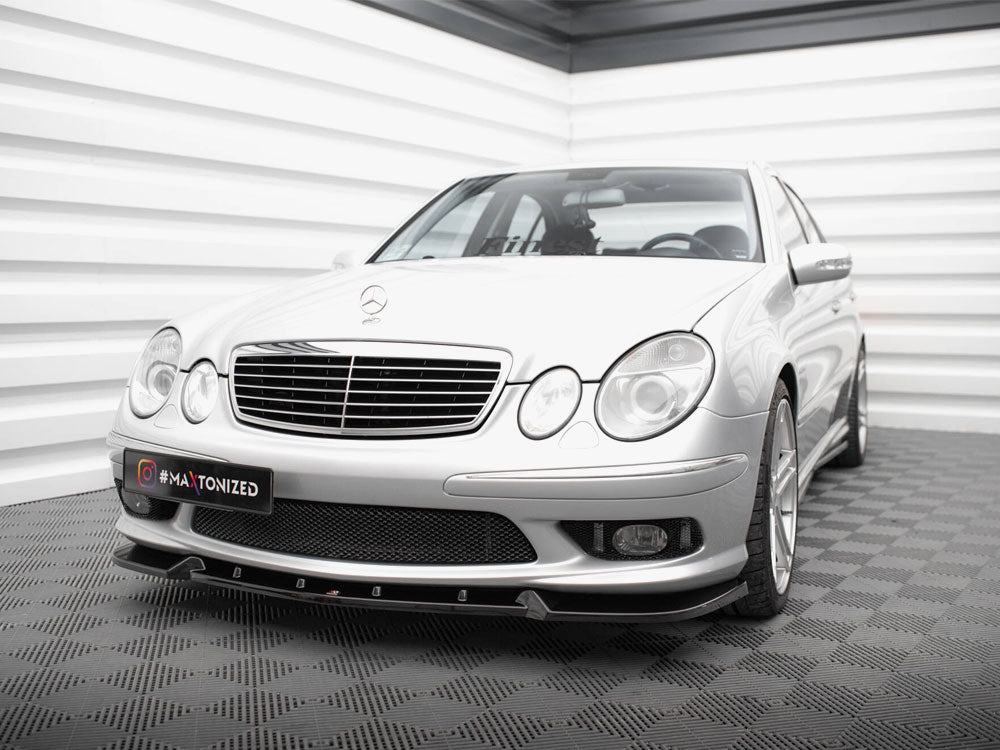 Front Splitter compatible with Mercedes-Benz E 55 AMG W211