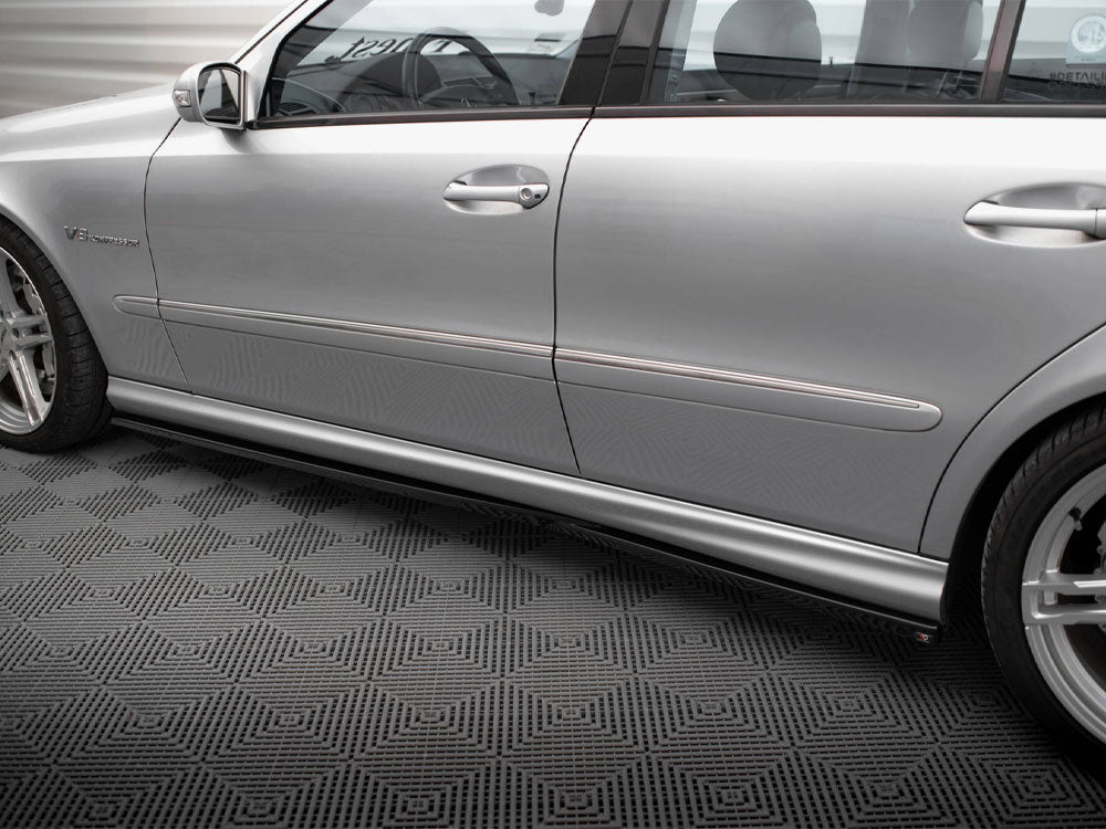 Side Skirts Diffusers compatible with Mercedes-Benz E 55 AMG W211