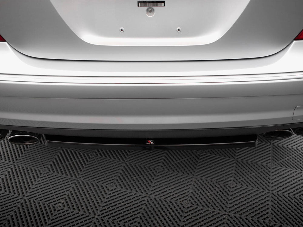 Central Rear Splitter compatible with Mercedes-Benz E 55 AMG W211