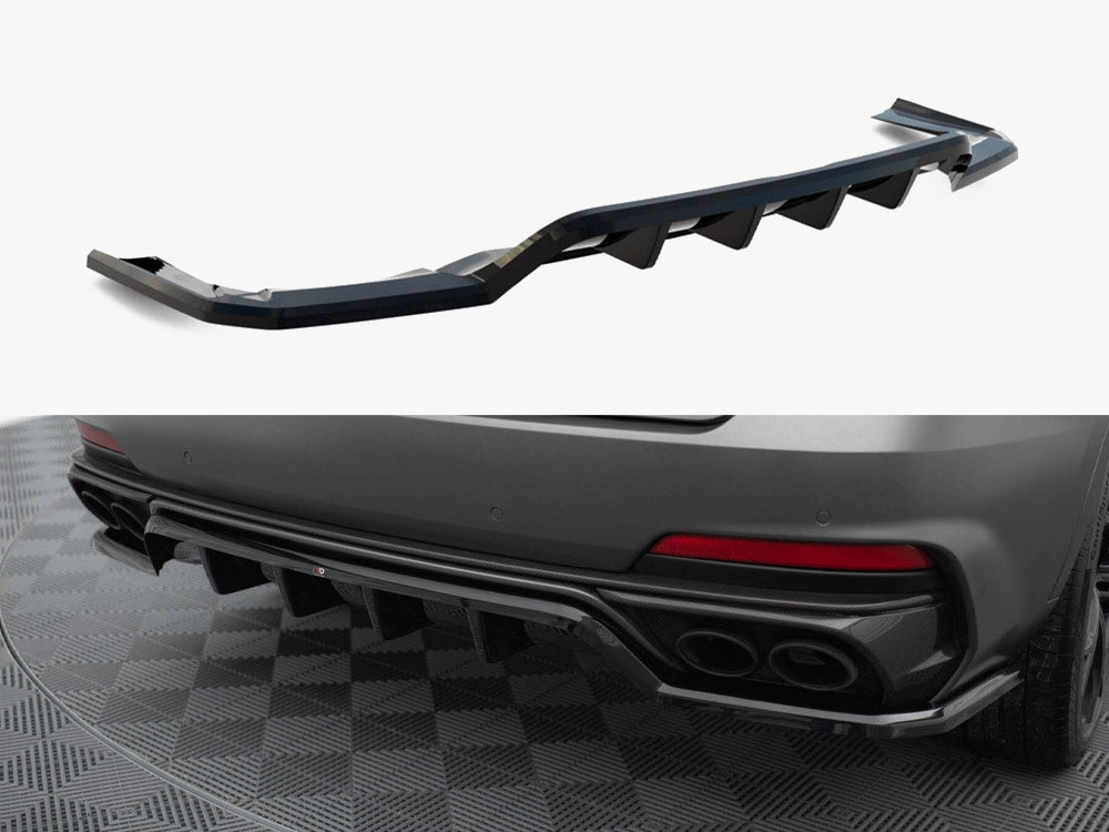 Rear Splitter (Vertical Bars) compatible with Maserati Levante Trofeo Mk1