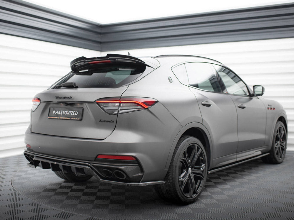 Rear Splitter (Vertical Bars) compatible with Maserati Levante Trofeo Mk1