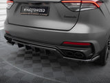 Rear Splitter (Vertical Bars) compatible with Maserati Levante Trofeo Mk1