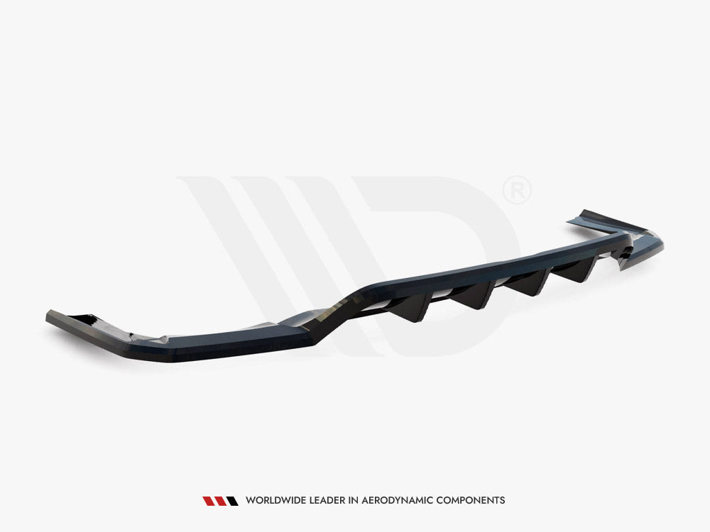Rear Splitter (Vertical Bars) compatible with Maserati Levante Trofeo Mk1