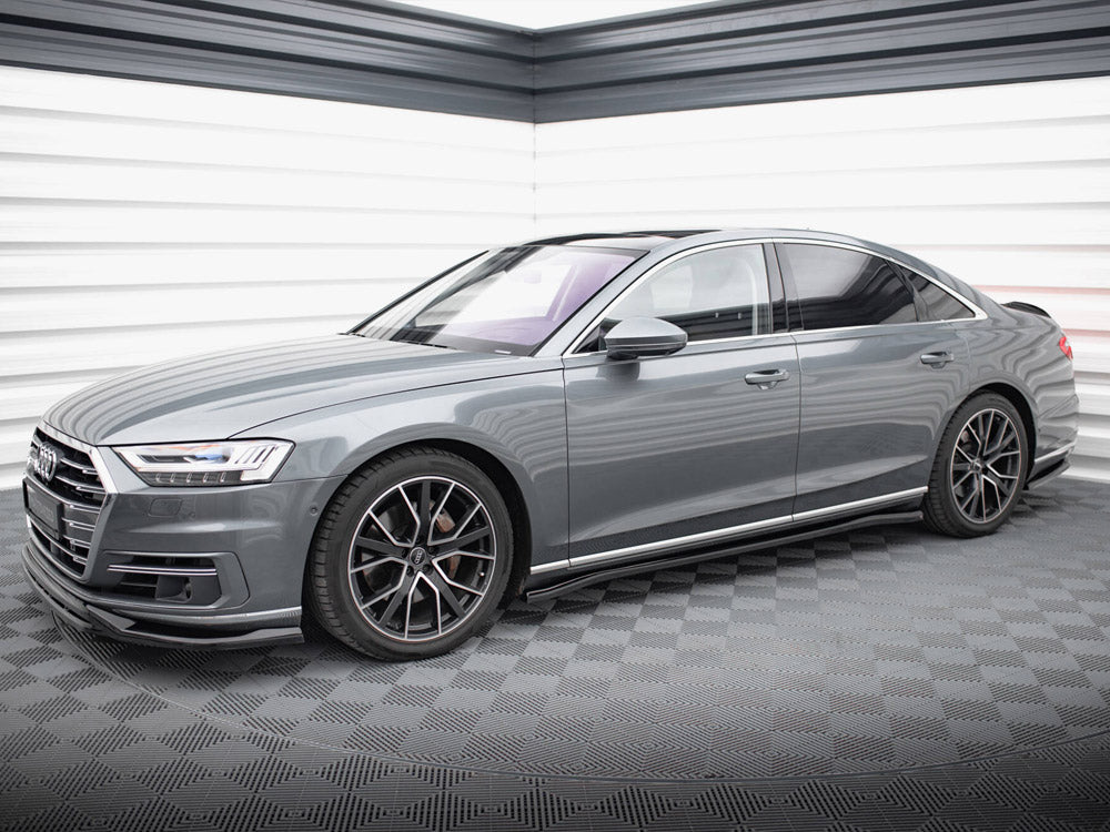 Side Skirts Diffusers compatible with Audi A8 D5