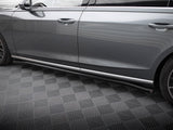 Side Skirts Diffusers compatible with Audi A8 D5