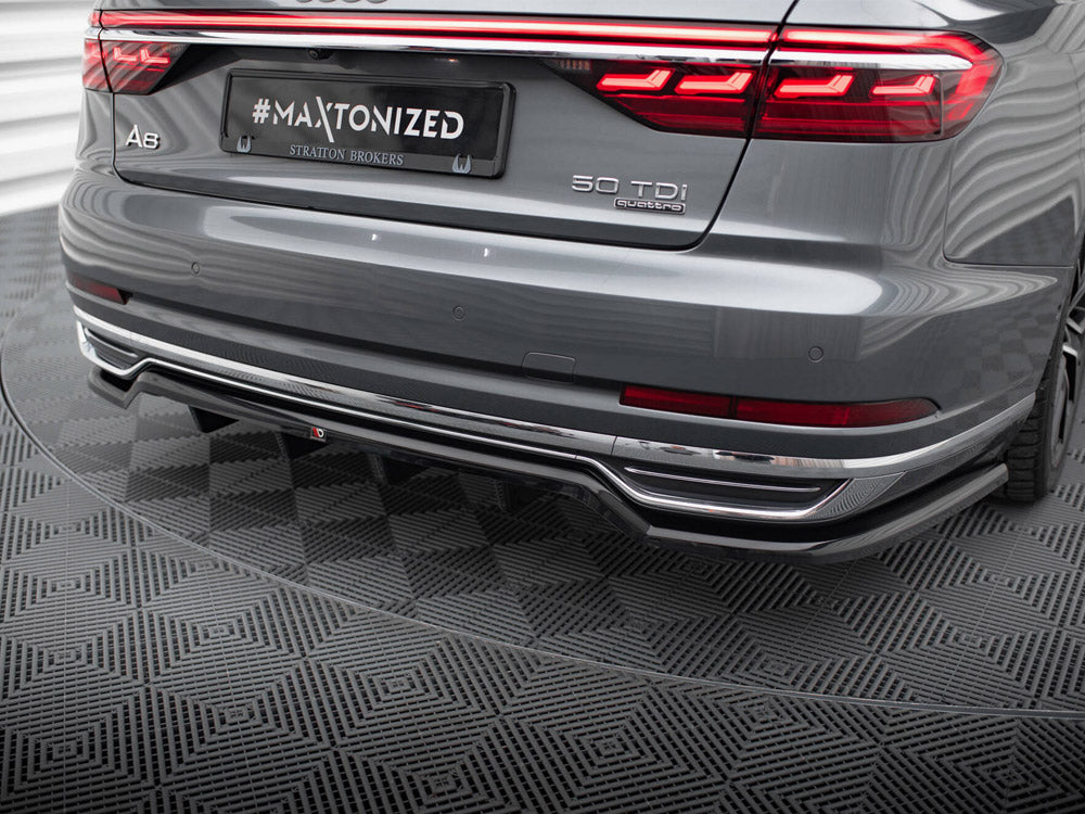 Rear Splitter (Vertical Bars) compatible with Audi A8 D5