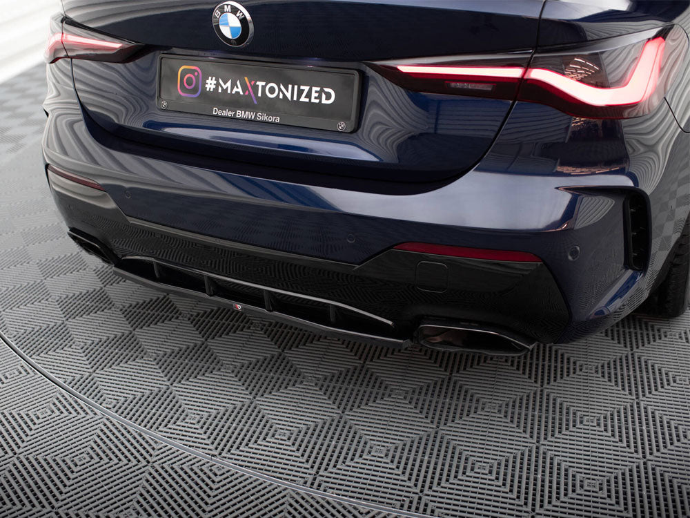 Rear Splitter compatible with BMW 4 M440i G22 / G23 / G22 Facelift / G23 Facelift