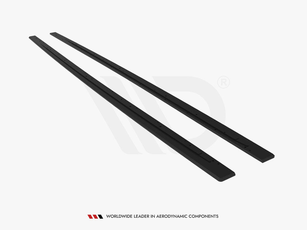 Street PRO Side Skirts Diffusers compatible with Audi RS 3 Sedan 8V Facelift