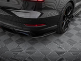 Street Pro Rear Side Splitters compatible with Audi RS 3 Sedan 8V Facelift