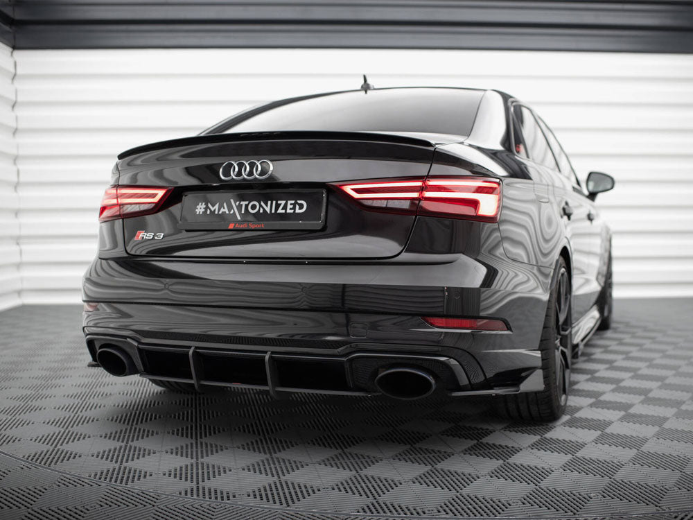 Street PRO Rear Diffuser compatible with Audi RS 3 Sedan 8V Facelift