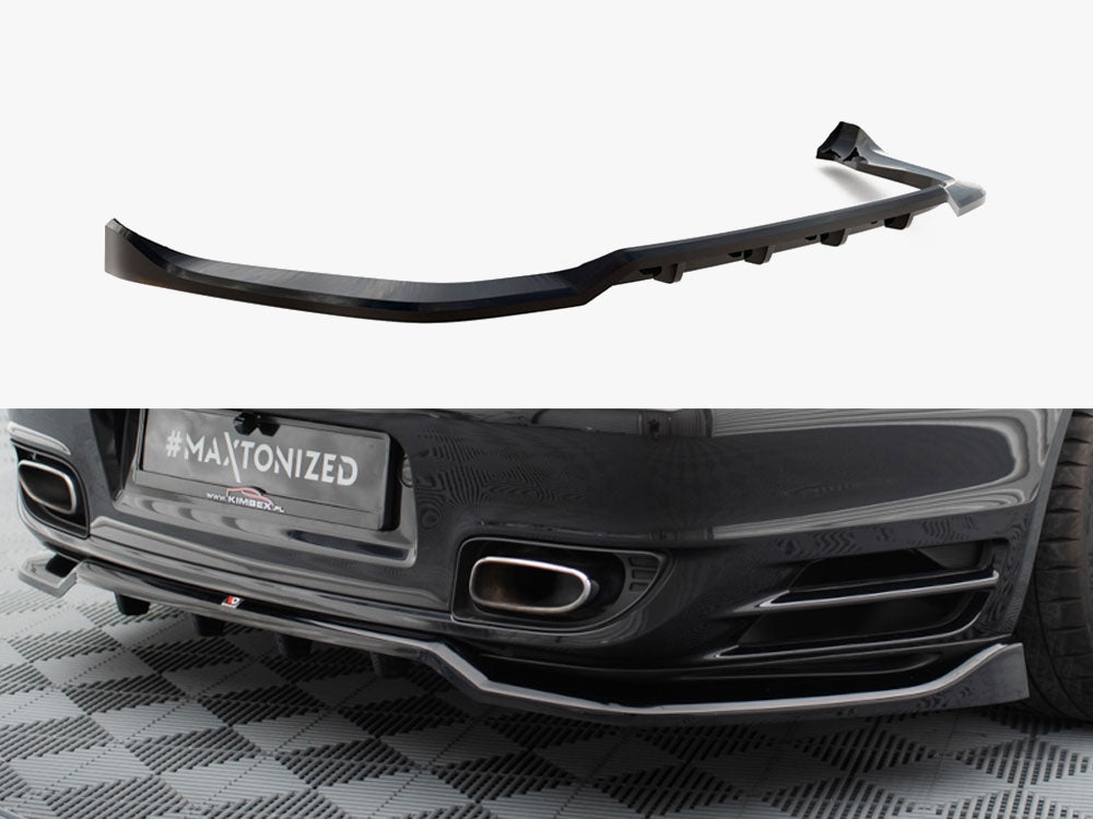 Rear Splitter (Vertical Bars) compatible with Porsche 911 Turbo 997