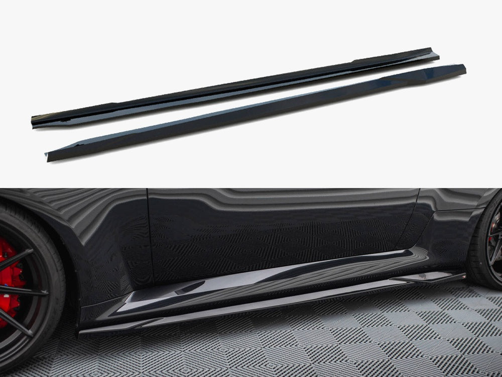 Side Skirts Diffusers V.2 compatible with BMW M2 G87
