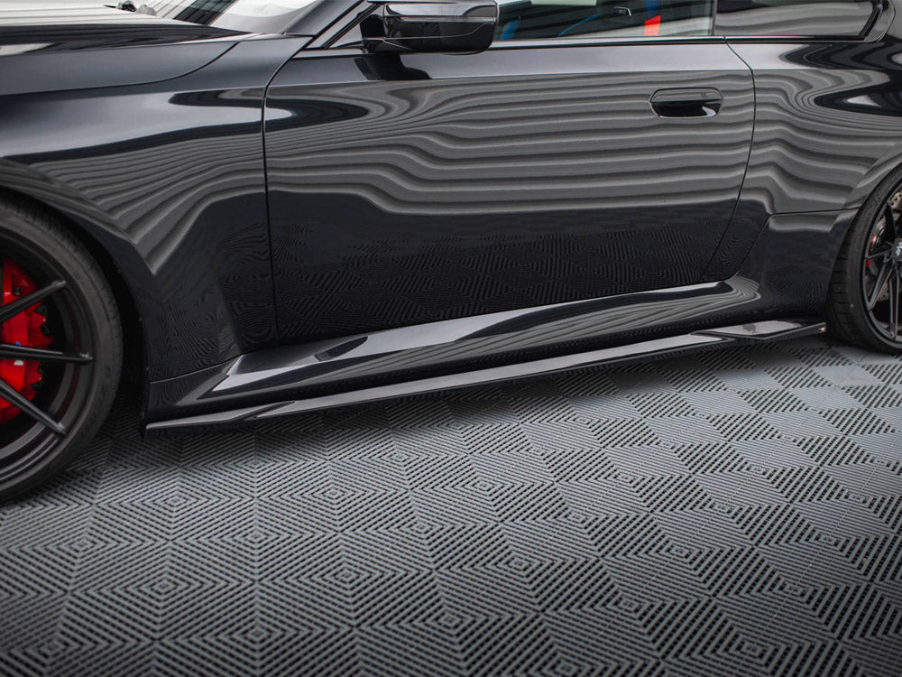 Side Skirts Diffusers V.2 compatible with BMW M2 G87