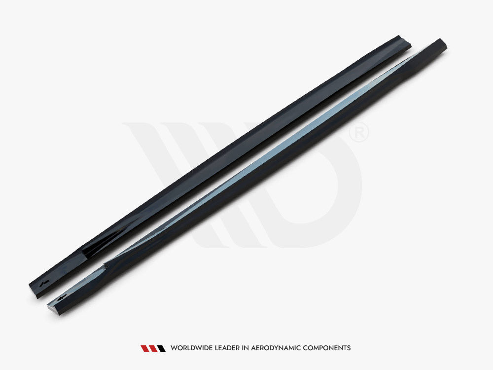 Side Skirts Diffusers V.1 compatible with BMW X6 M-Pack G06 Facelift