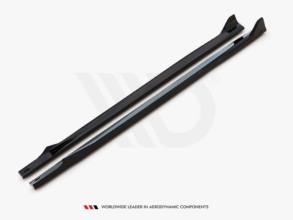 Side Skirts Diffusers V.2 compatible with BMW X6 M-Pack G06 Facelift