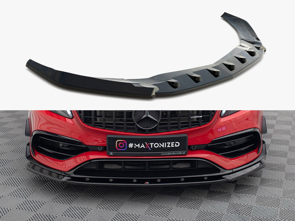 Front Splitter V.1 compatible with Mercedes-Benz A45 Aero W176 Facelift