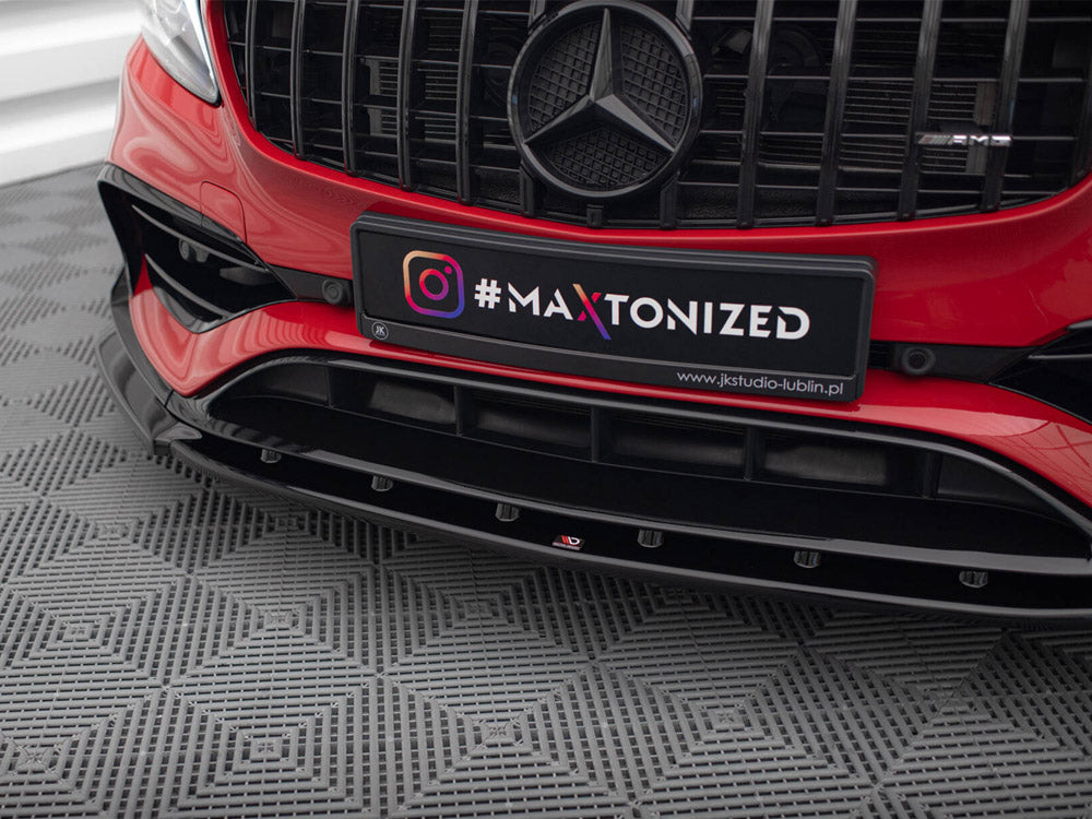 Front Splitter V.1 compatible with Mercedes-Benz A45 Aero W176 Facelift