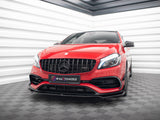 Front Splitter V.2 compatible with Mercedes-Benz A45 Aero W176 Facelift
