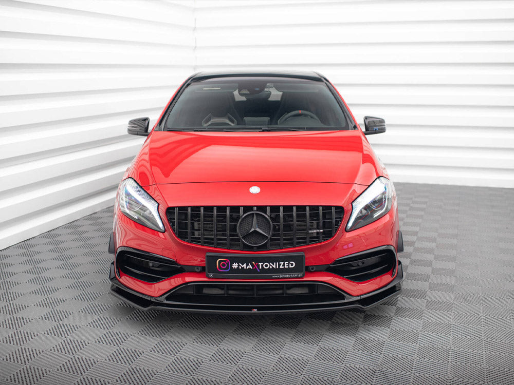 Front Splitter V.2 compatible with Mercedes-Benz A45 Aero W176 Facelift