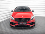 Front Splitter V.2 compatible with Mercedes-Benz A45 Aero W176 Facelift