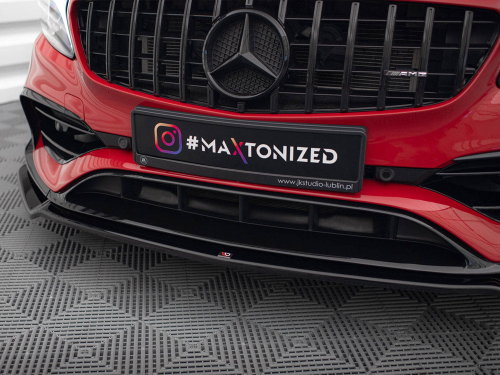 Front Splitter V.2 compatible with Mercedes-Benz A45 Aero W176 Facelift