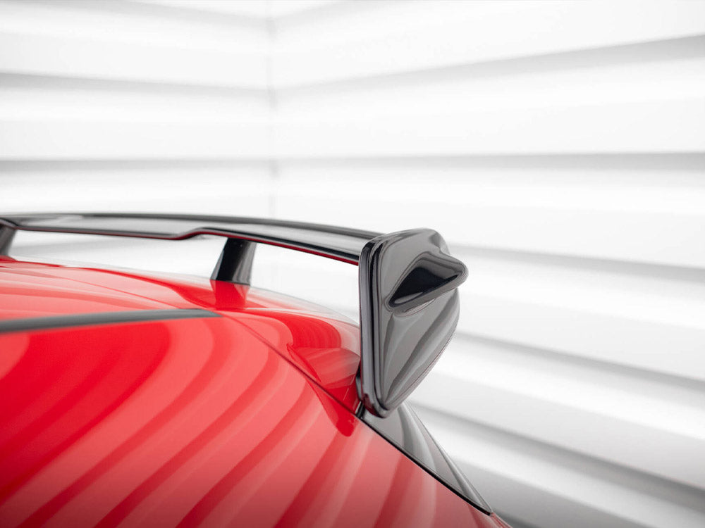 Spoiler Side Extensions compatible with Mercedes A W176 AMG Facelift - Carbon Look