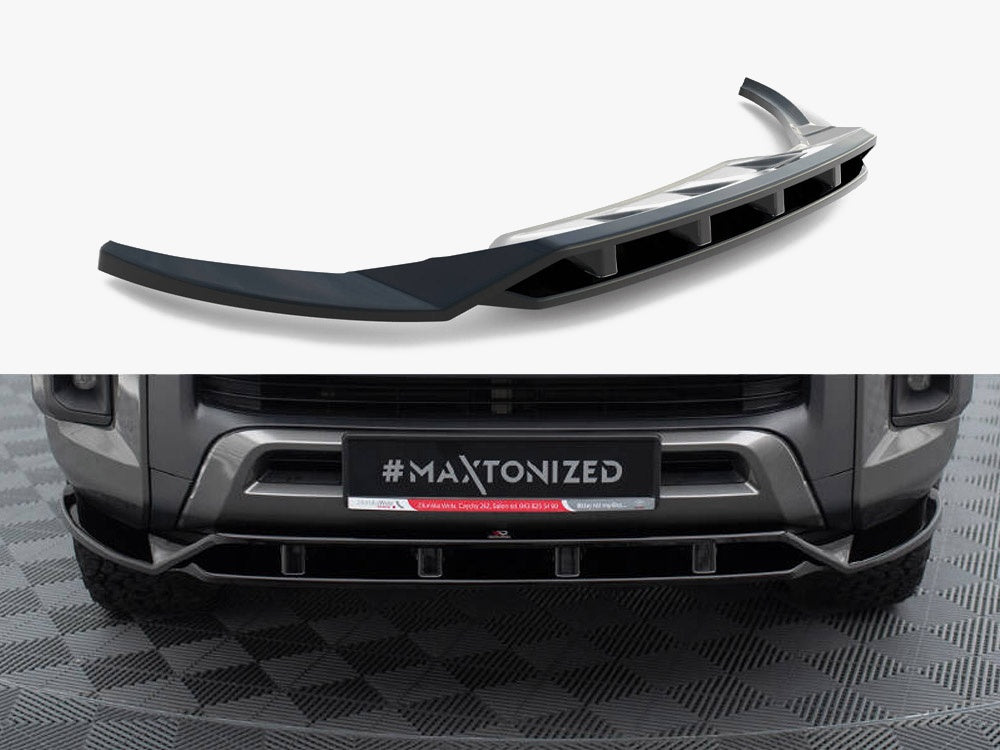 Front Splitter compatible with Toyota Hilux Invincible Mk8 Facelift
