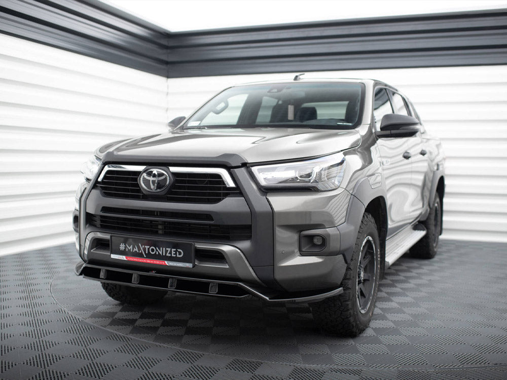 Front Splitter compatible with Toyota Hilux Invincible Mk8 Facelift