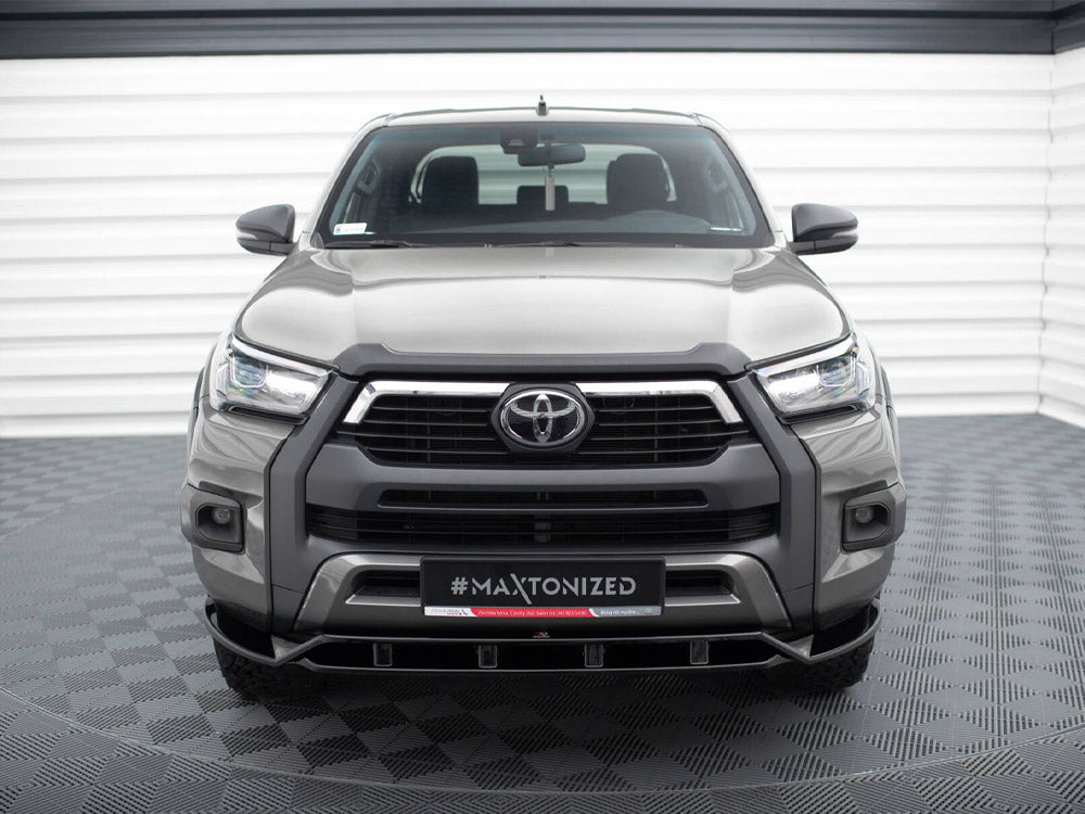 Front Splitter compatible with Toyota Hilux Invincible Mk8 Facelift
