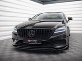 Front Splitter compatible with Mercedes-Benz CLS C218 Facelift