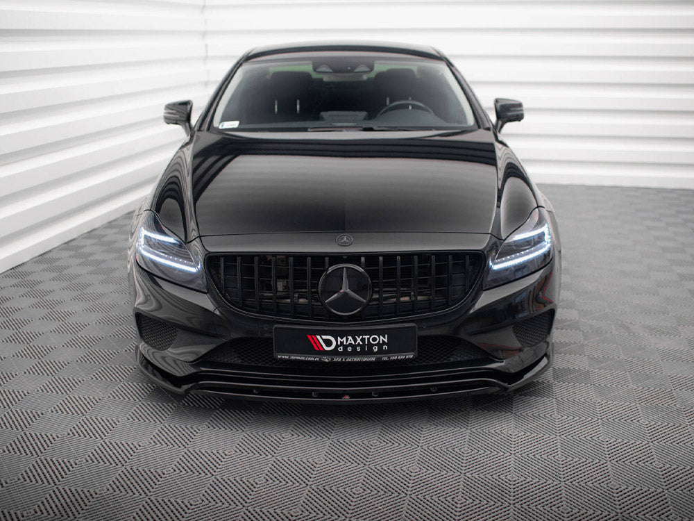 Front Splitter compatible with Mercedes-Benz CLS C218 Facelift